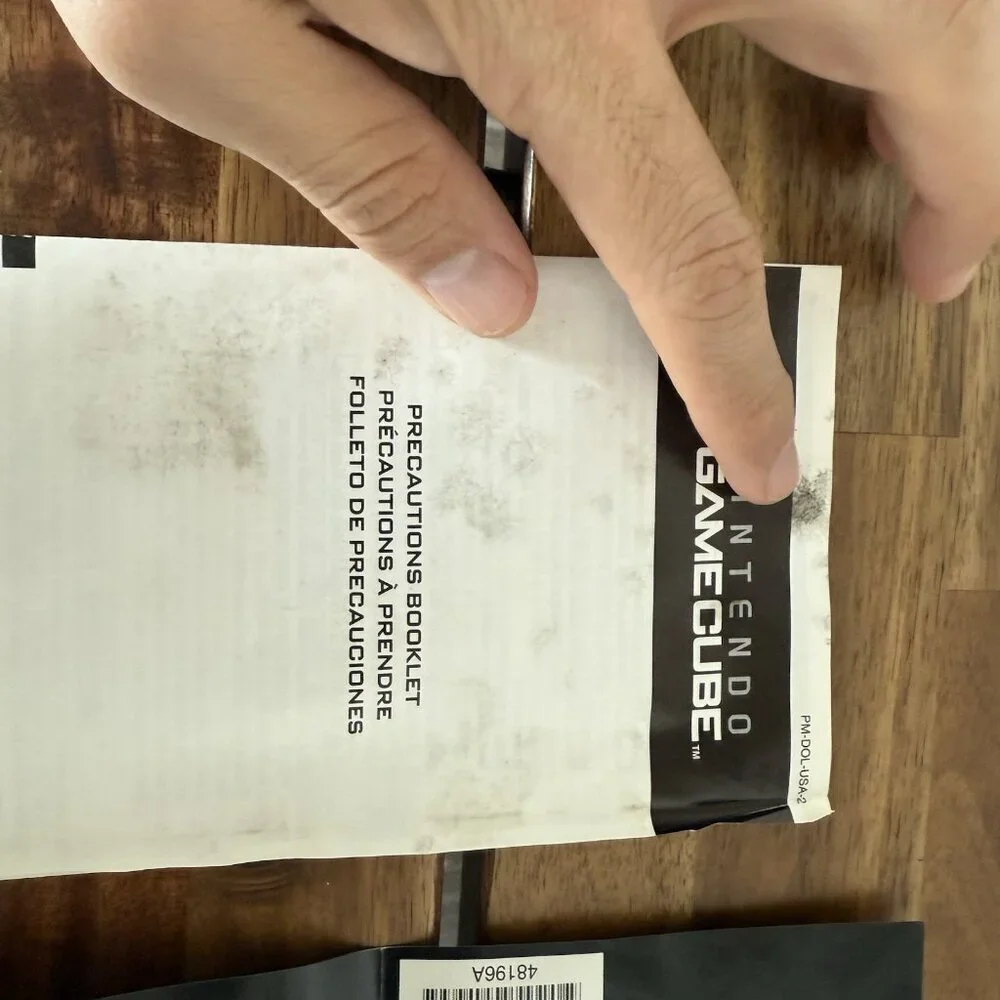 Top Gun: Combat Zones BOX ONLY (Nintendo GameCube, 2002) COVER HAS WATER DAMAGE!